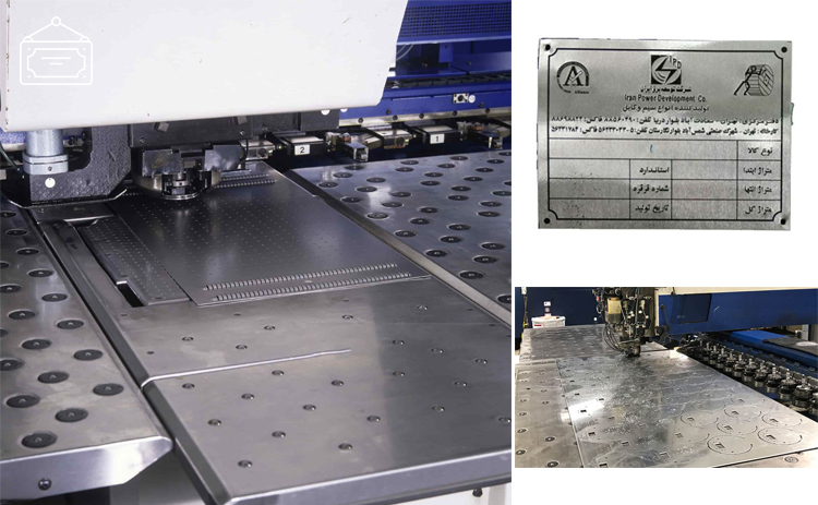 طراحی روی ورق آلومینیوم